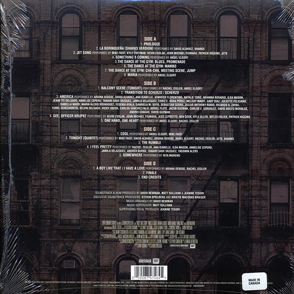 Leonard Bernstein, Gustavo Dudamel - West Side Story: Original Motion Picture Soundtrack (ltd. ed.) (2xLP) (red vinyl)