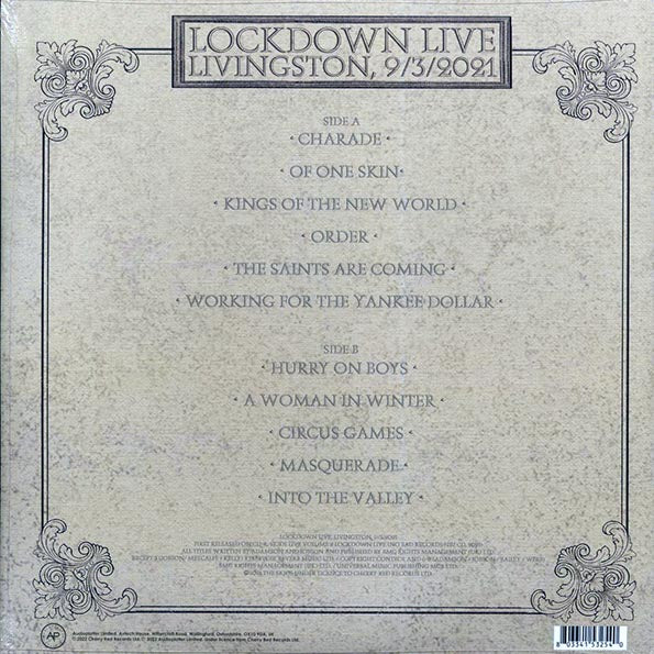 Skids - Lockdown Live: Livingston, 9/3/2021 (ltd. ed.) (white vinyl)