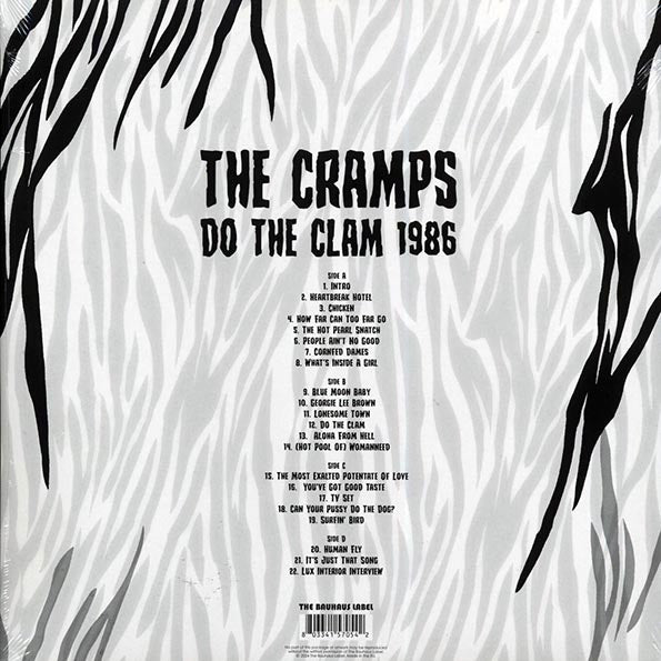 The Cramps - Do The Clam 1986 (ltd. ed.) (2xLP) (white vinyl)
