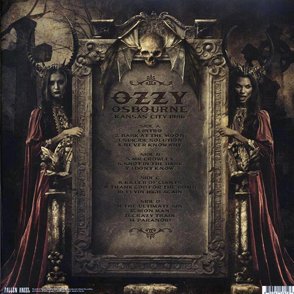 Ozzy Osbourne - Kansas City 1986: The Classic Missouri Broadcast (ltd. ed.) (2xLP) (white vinyl)