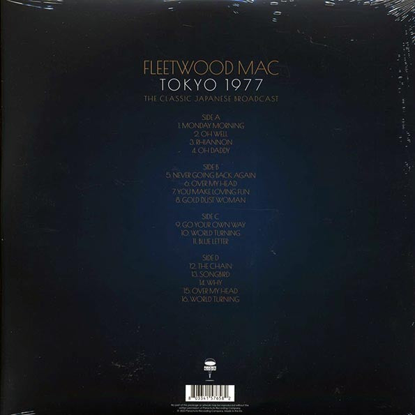 Fleetwood Mac - Tokyo 1977: The Classic Japanese Broadcast (2xLP)