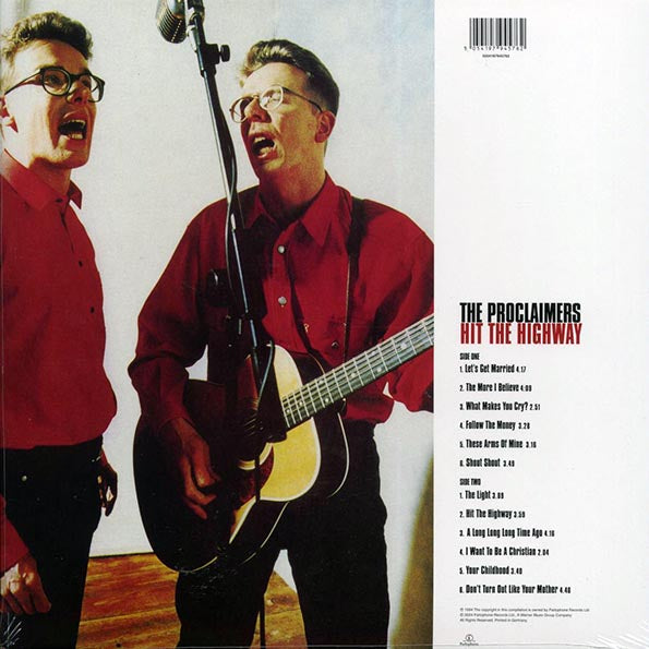 The Proclaimers - Hit The Highway (ltd. ed.) (red vinyl)