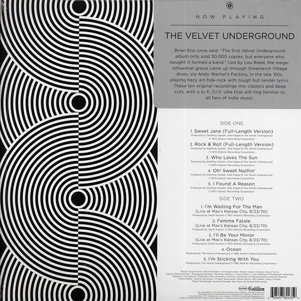 The Velvet Underground - Now Playing (ltd. ed.) (clear vinyl)