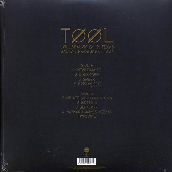 Tool - Lollapalooza In Texas: Dallas Broadcast 1993 (ltd. ed.) (grey vinyl)