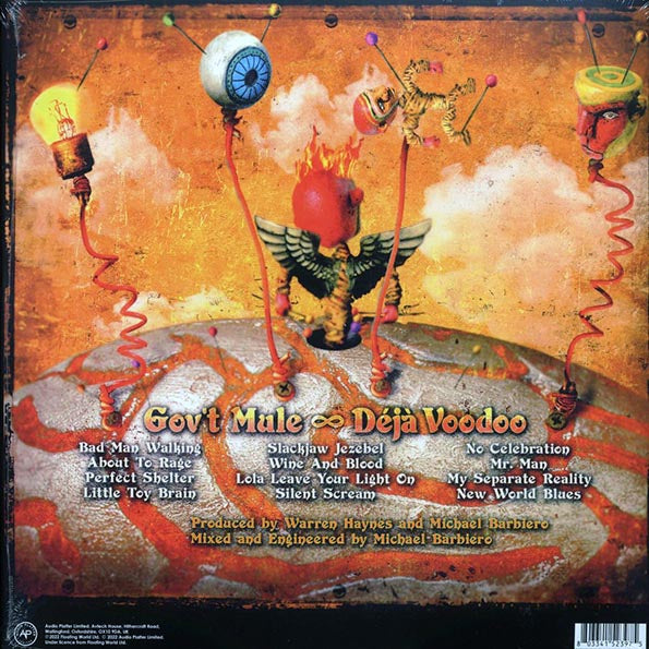 Gov't Mule - Deja Voodoo (ltd. ed.) (2xLP) (clear vinyl)