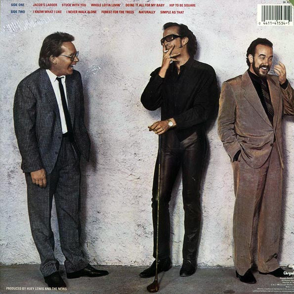 Huey Lewis & The News - Fore! (ORIGINAL 1986 PRESS)