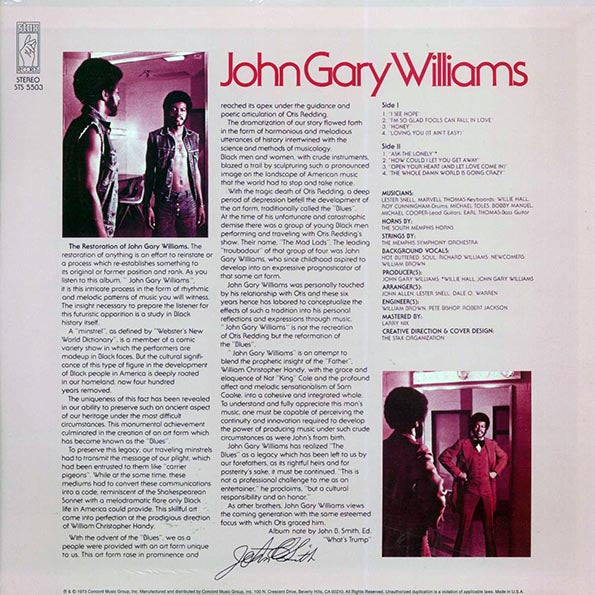John Gary Williams - John Gary Williams