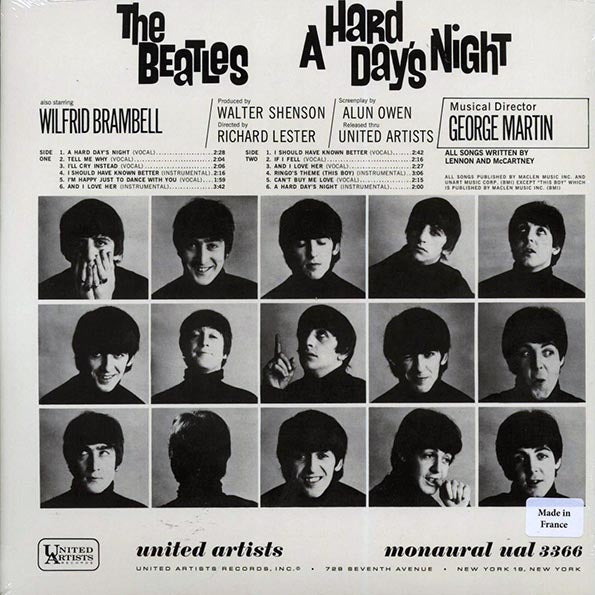 The Beatles - A Hard Day's Night (mono) (180g) (audiophile)