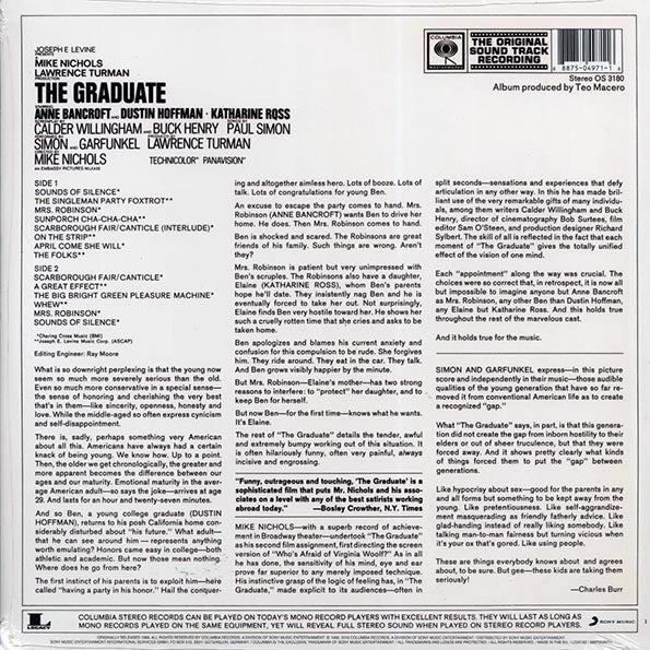 Simon & Garfunkel, Dave Grusin - The Graduate: The Original Sound Track Recording