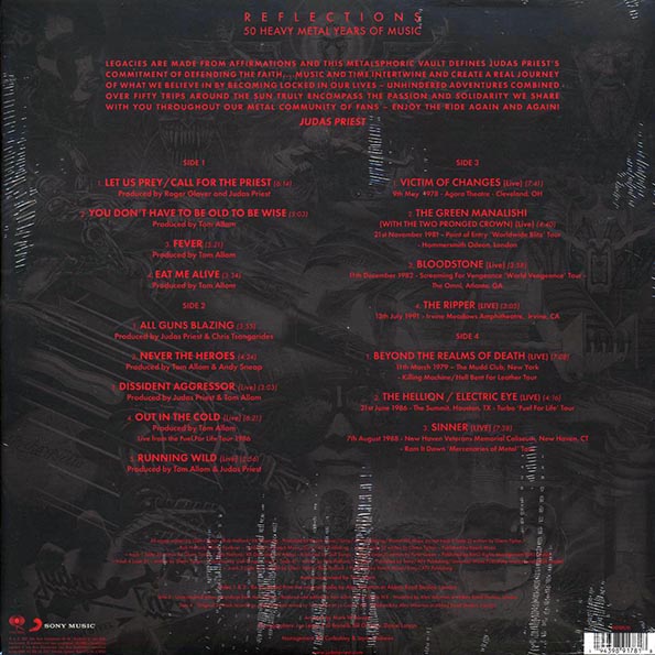 Judas Priest - 50 Heavy Metal Years Of Music (2xLP)