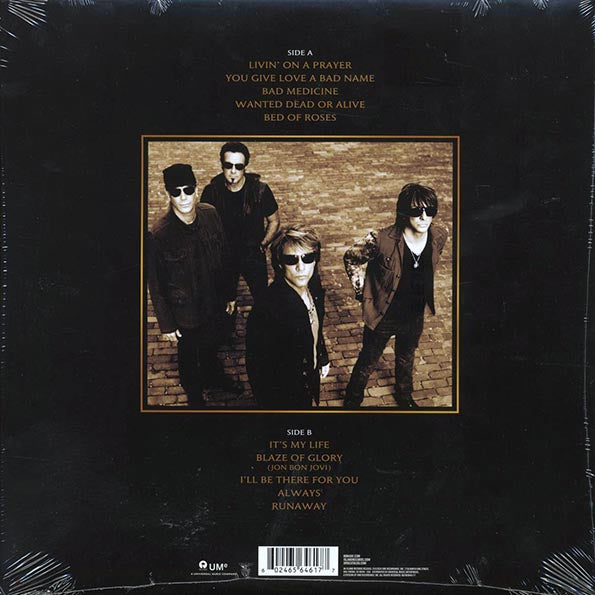 Bon Jovi - Greatest Hits (black/gold splatter vinyl)