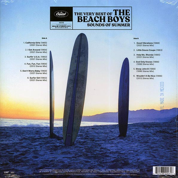 The Beach Boys - The Very Best Of The Beach Boys: Sounds Of Summer (orange vinyl)