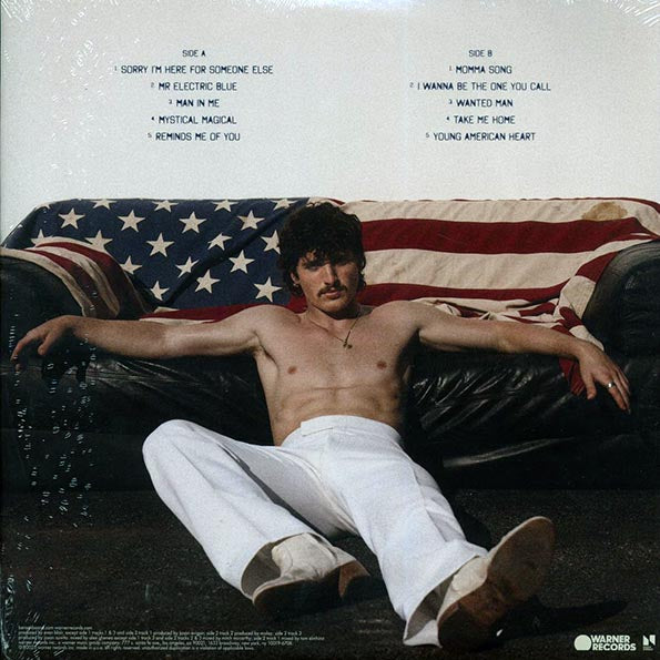 Benson Boone - American Heart (red/white/blue splatter vinyl)
