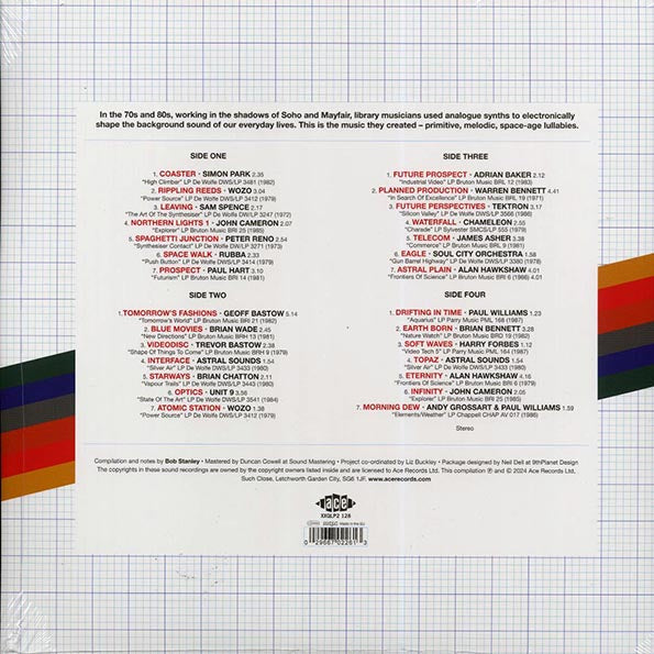 Simon Park, Peter Reno, Sam Spence, Wozo, Etc. - Tomorrow's Fashions: Library Electronica 1972-1987 (2xLP)