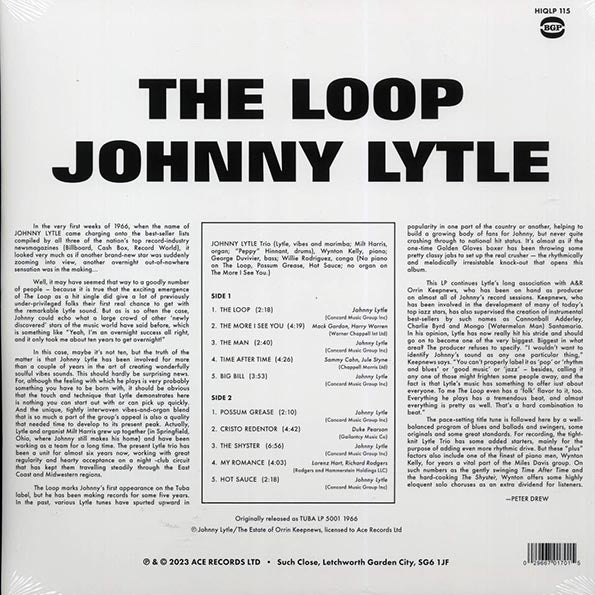Johnny Lytle - The Loop (180g)