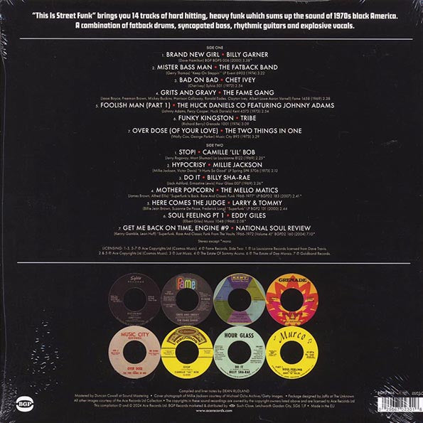 Billy Garner, The Fatback Band, Millie Jackson, Tribe, Etc. - This Is Street Funk 1968-1974 (180g)