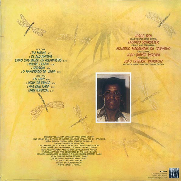 Jorge Ben - Tropical (yellow vinyl)