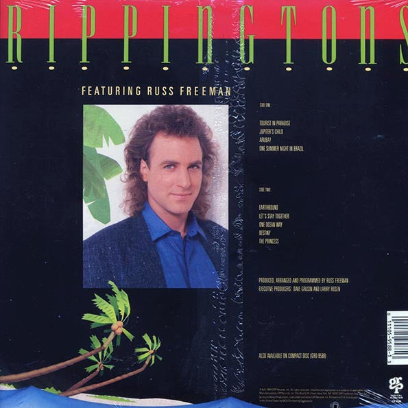 The Rippingtons, Russ Freeman - Tourist In Paradise (1989 FIRST PRESS) (orig. press) (marked/ltd stock)