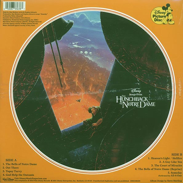Various - Songs From The Hunchback Of Notre Dame (picture disc)