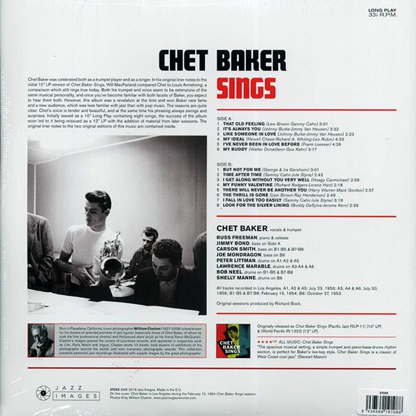Chet Baker - Chet Baker Sings (ltd. ed.) (180g)
