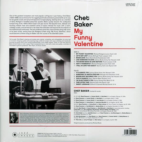 Chet Baker - My Funny Valentine (ltd. ed.) (180g)