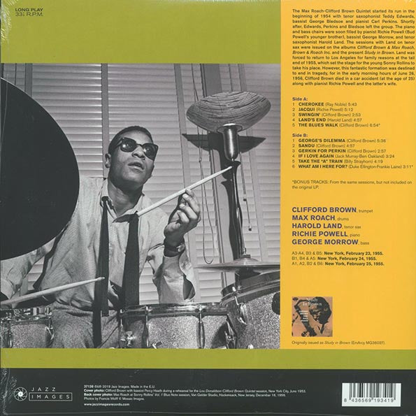 Clifford Brown, Max Roach - Study in Brown (+2 bonus tracks) (ltd. ed.) (180g)