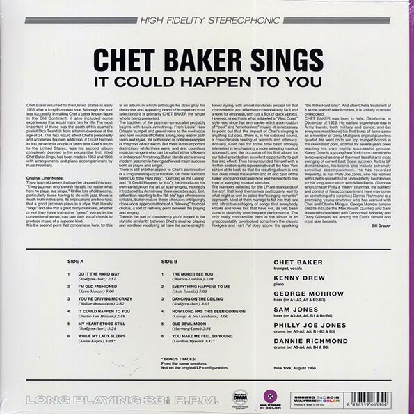 Chet Baker - Sings: It Could Happen To You (+2 bonus tracks) (ltd. ed.) (180g) (purple vinyl)