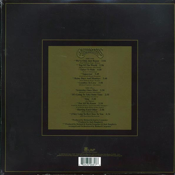 Carpenters - The Singles 1969–1973 (ltd. ed.) (colored vinyl)