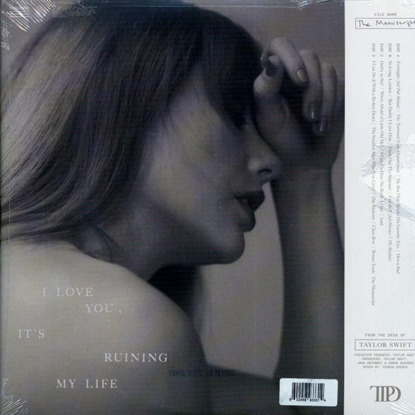 Taylor Swift - The Tortured Poets Department: Manuscript Edition (2xLP) (white vinyl)