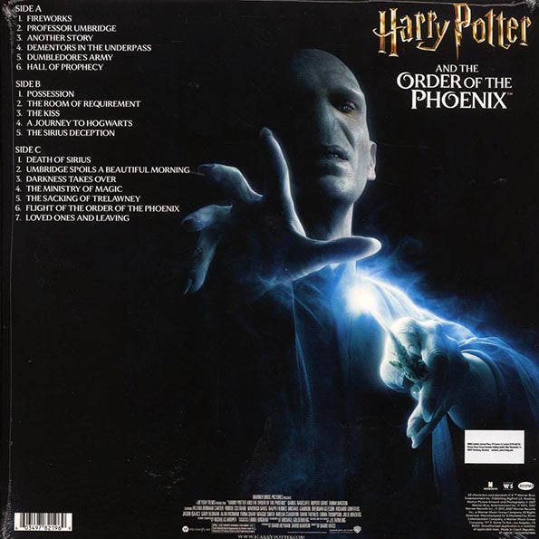 Nicholas Hooper - Harry Potter And The Order Of The Phoenix: Original Motion Picture Soundtrack (2xLP) (clear vinyl)