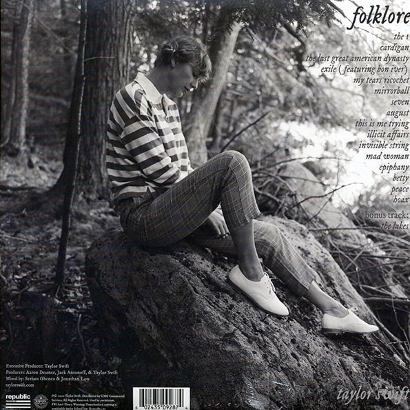 Taylor Swift - Folklore (Meet Me Behind The Wall Edition) (ltd. ed.) (2xLP) (red vinyl)
