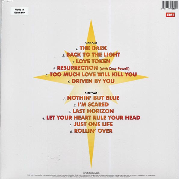 Brian May - Back To The Light (180g) (remastered)