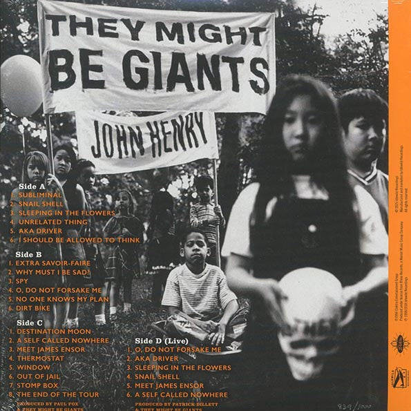 They Might Be Giants - John Henry (+6 bonus tracks) (RSD 2025) (hand-numbered ltd. ed.) (2xLP) (180g) (violet vinyl)