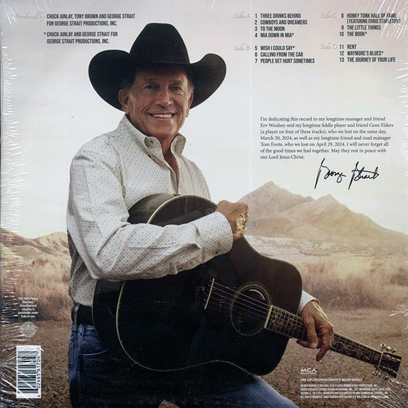 George Strait - Cowboys And Dreamers (ltd. ed.) (2xLP) (tiger eye vinyl)