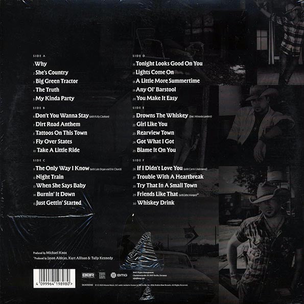 Jason Aldean - 30 Number One Hits (ltd. ed.) (2xLP) (coke bottle clear vinyl)
