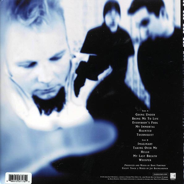 Evanescence - Fallen (ltd. ed.) (clear smoke vinyl)