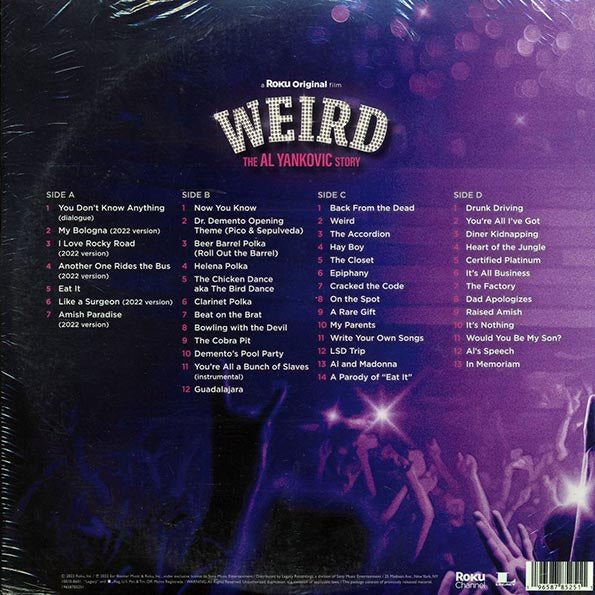 Weird Al Yankovic - Weird: The Al Yankovic Story Original Soundtrack (2xLP) (pink vinyl)