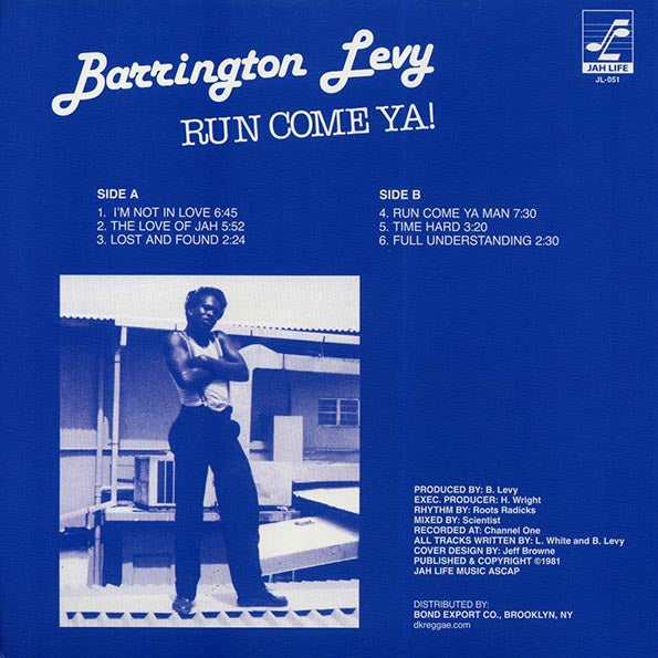 Barrington Levy - Run Come Ya
