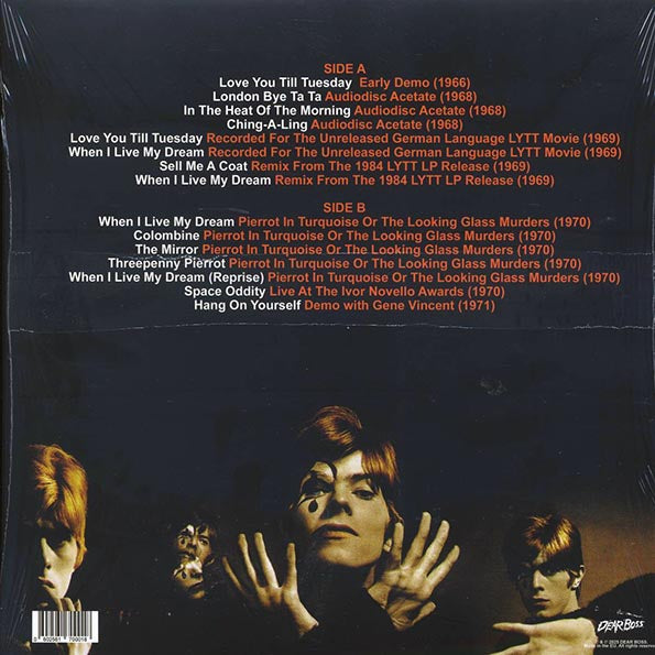 David Bowie - Standing On My Own: Rare Tracks 1966-1969 (ltd. 300 copies made) (orange vinyl)