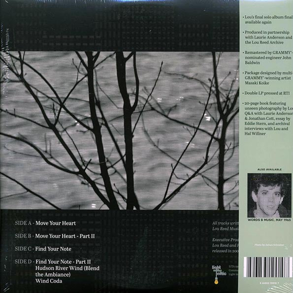 Lou Reed - Hudson River Wind Meditations (2xLP) (RTI press)