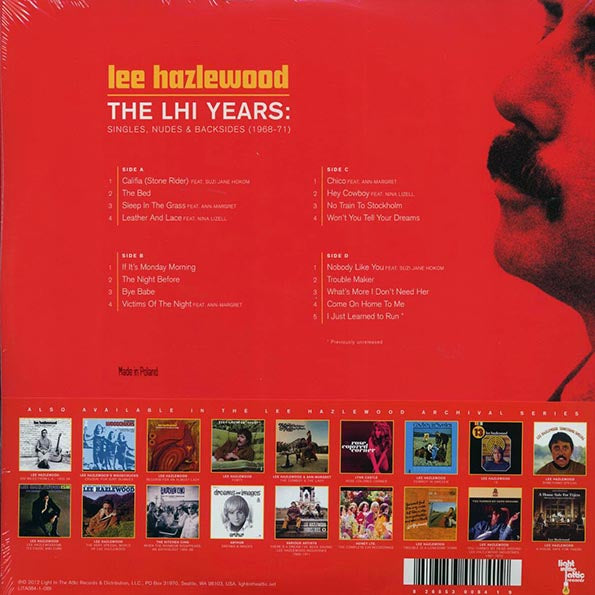 Lee Hazlewood - The LHI Years: Singles, Nudes & Backsides 1968-71 (2xLP)