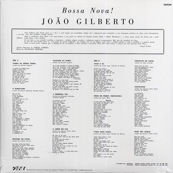 Joao Gilberto - Bossa Nova! (180g) (incl. CD)
