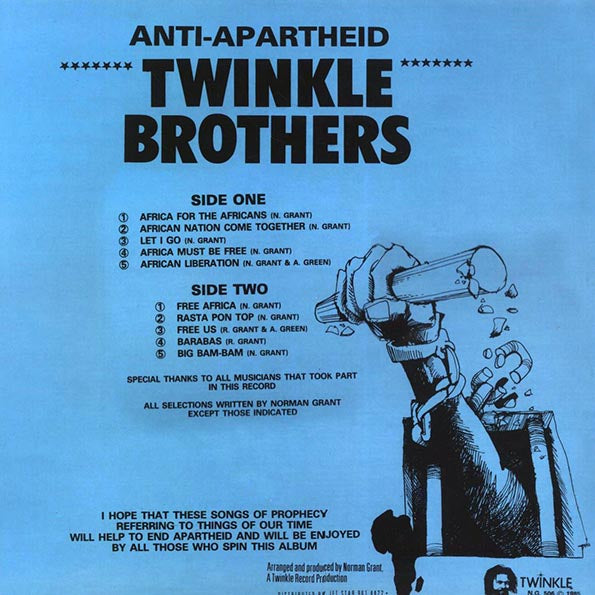 Twinkle Brothers - Anti-Apartheid