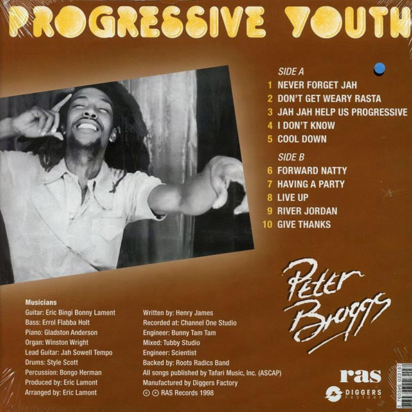 Peter Broggs - Progressive Youth (180g) (remastered)
