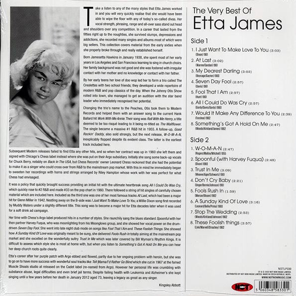 Etta James - The Very Best Of Etta James (180g) (blue vinyl)