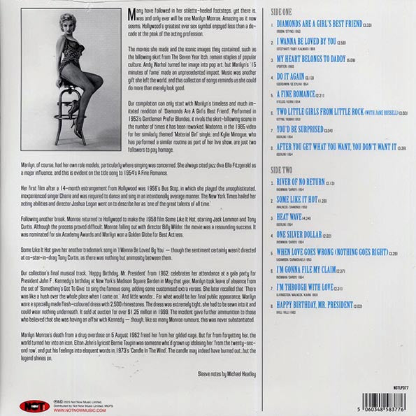 Marilyn Monroe - Diamonds (180g) (red vinyl)
