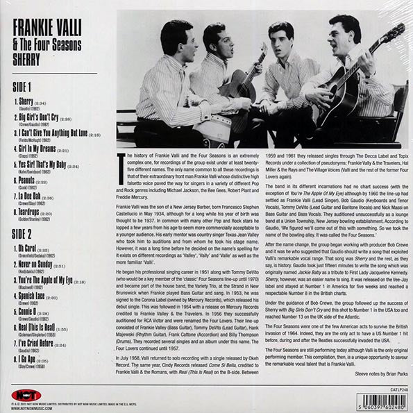 Frankie Valli & The Four Seasons - Sherry