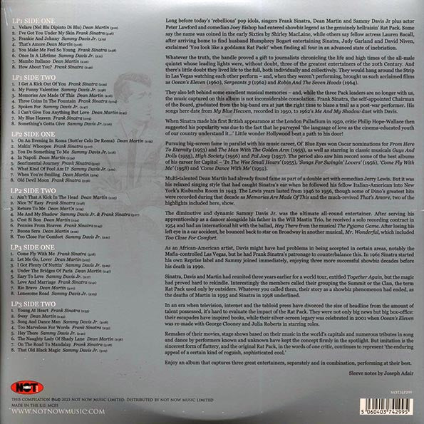 The Rat Pack (Frank Sinatra, Dean Martin, Sammy Davis Jr.) - The Platinum Collection (48 tracks) (3xLP) (white vinyl)