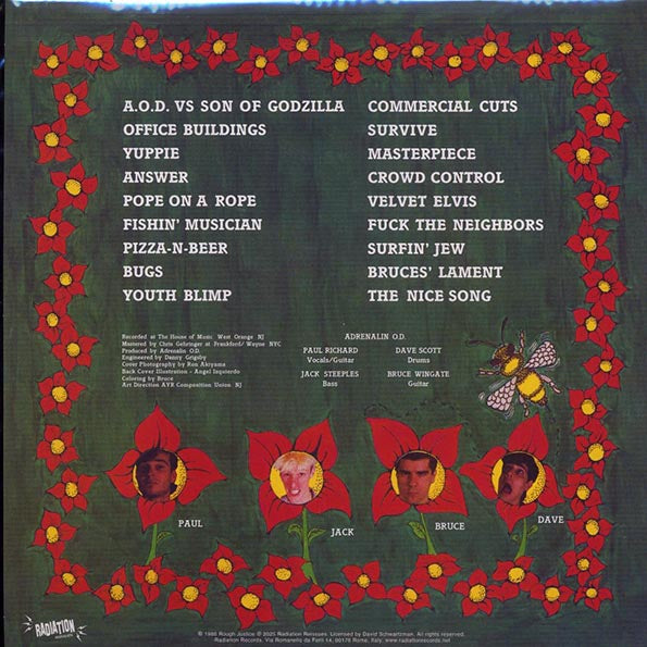 Adrenalin OD - Humungousfungusamongus (ltd. ed.) (red vinyl)