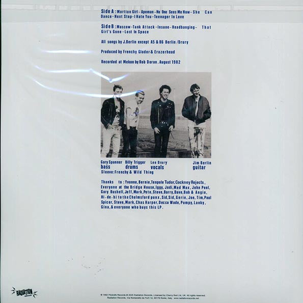 Erazerhead - The Rumble Of The East (RSD 2025) (blue vinyl)